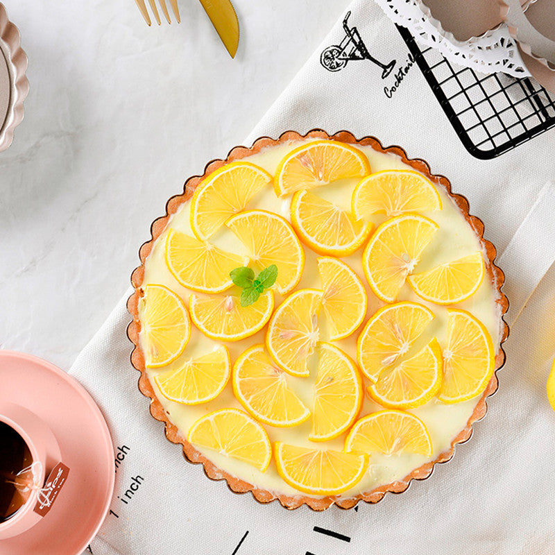 Live Bottom Chrysanthemum Pie Baking Pan