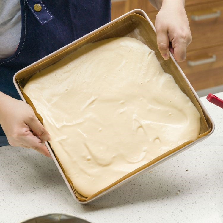 Non-stick Square Baking Pan 28x28cm Champagne Gold