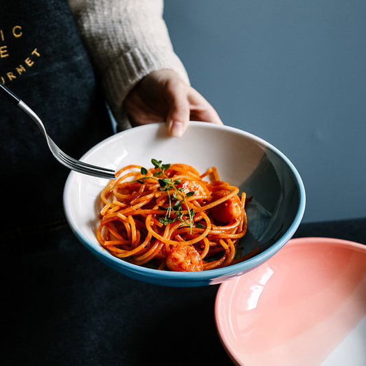 Ceramic Pasta or Salad Plate