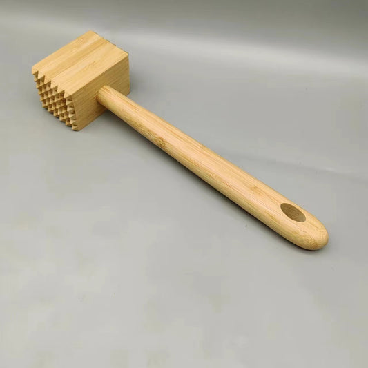 Meat Tenderizer Mallet Raw Bamboo